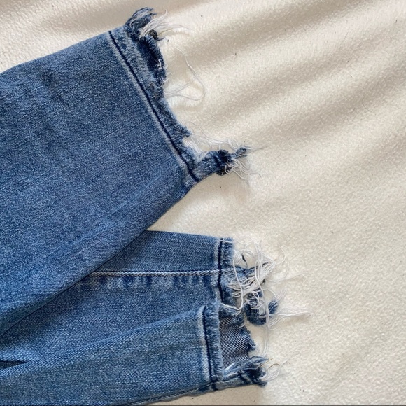 PAIGE Ripped Cropped Jeans - Picture 4 of 6